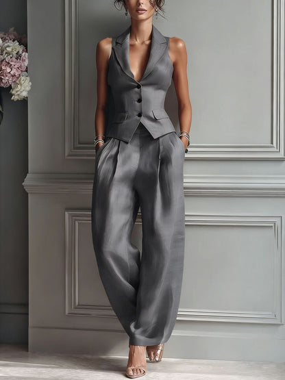Aime™ | Elegante Vest Set