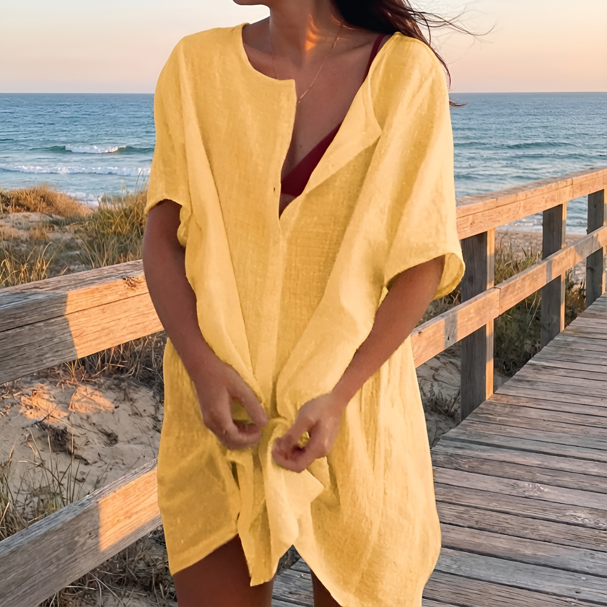 Anya™ | Lichte Relaxte Tuniek Jurk