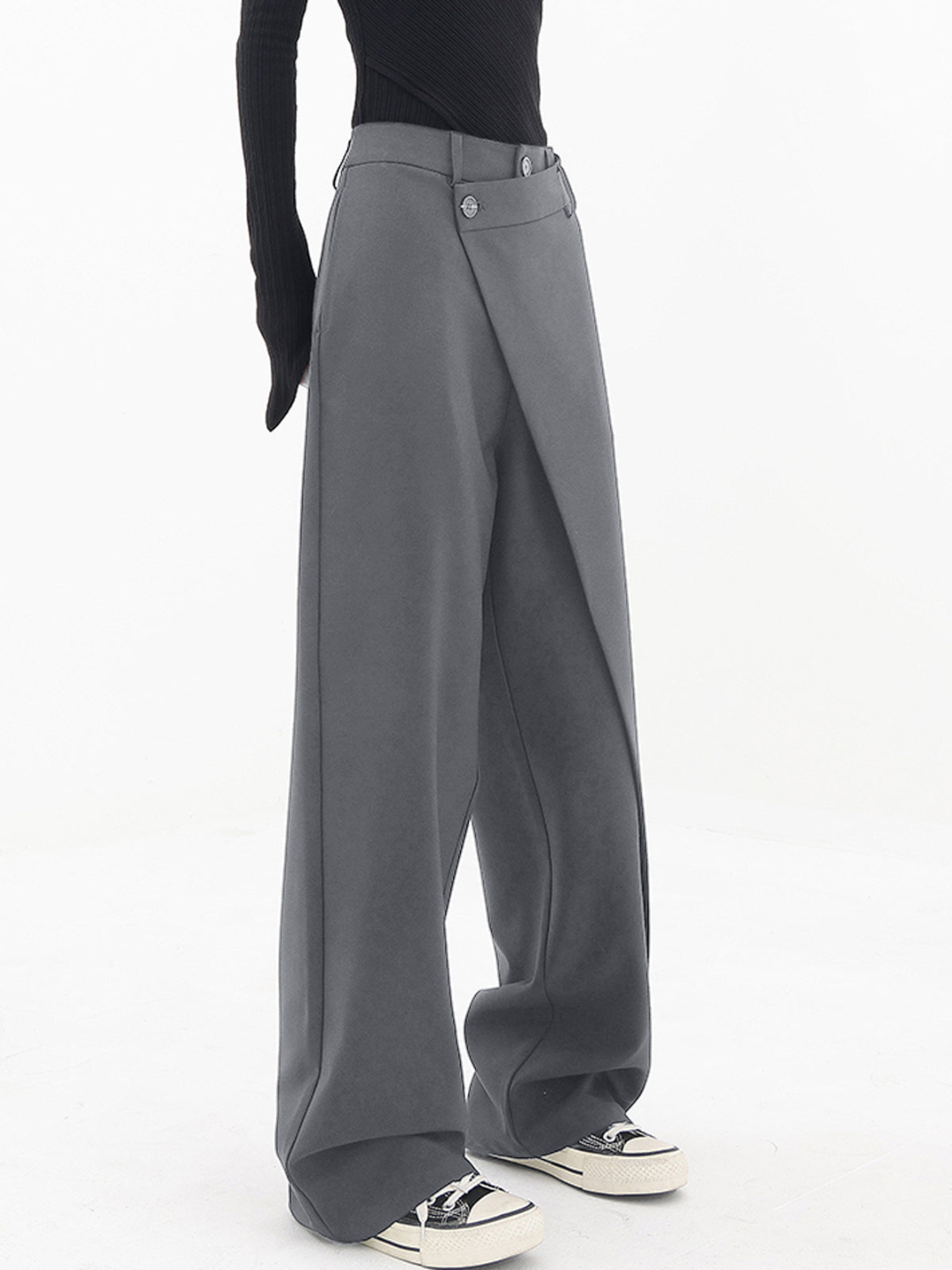 Mia™ | Modieuze asymmetrische broek 9