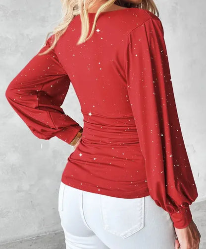 Mavi™ | Stijlvolle Glitter Top