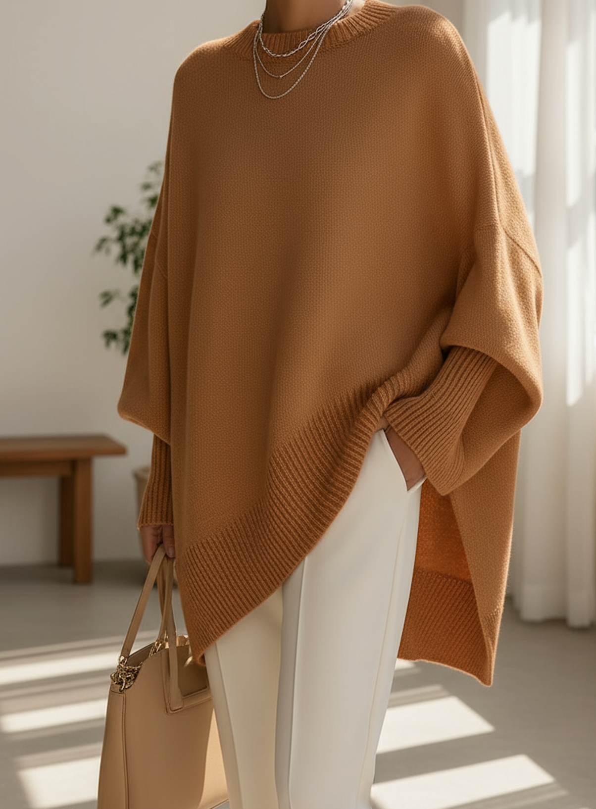 Rania™ | Elegante Oversized Gebreide Trui
