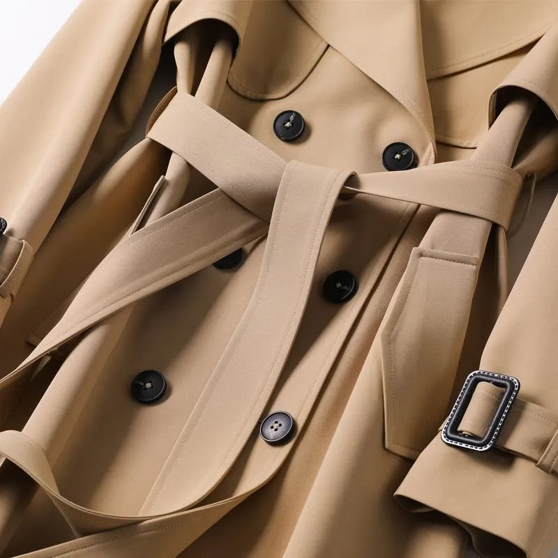 Elva™ | Tijdloze Klassieke Trenchcoat 7