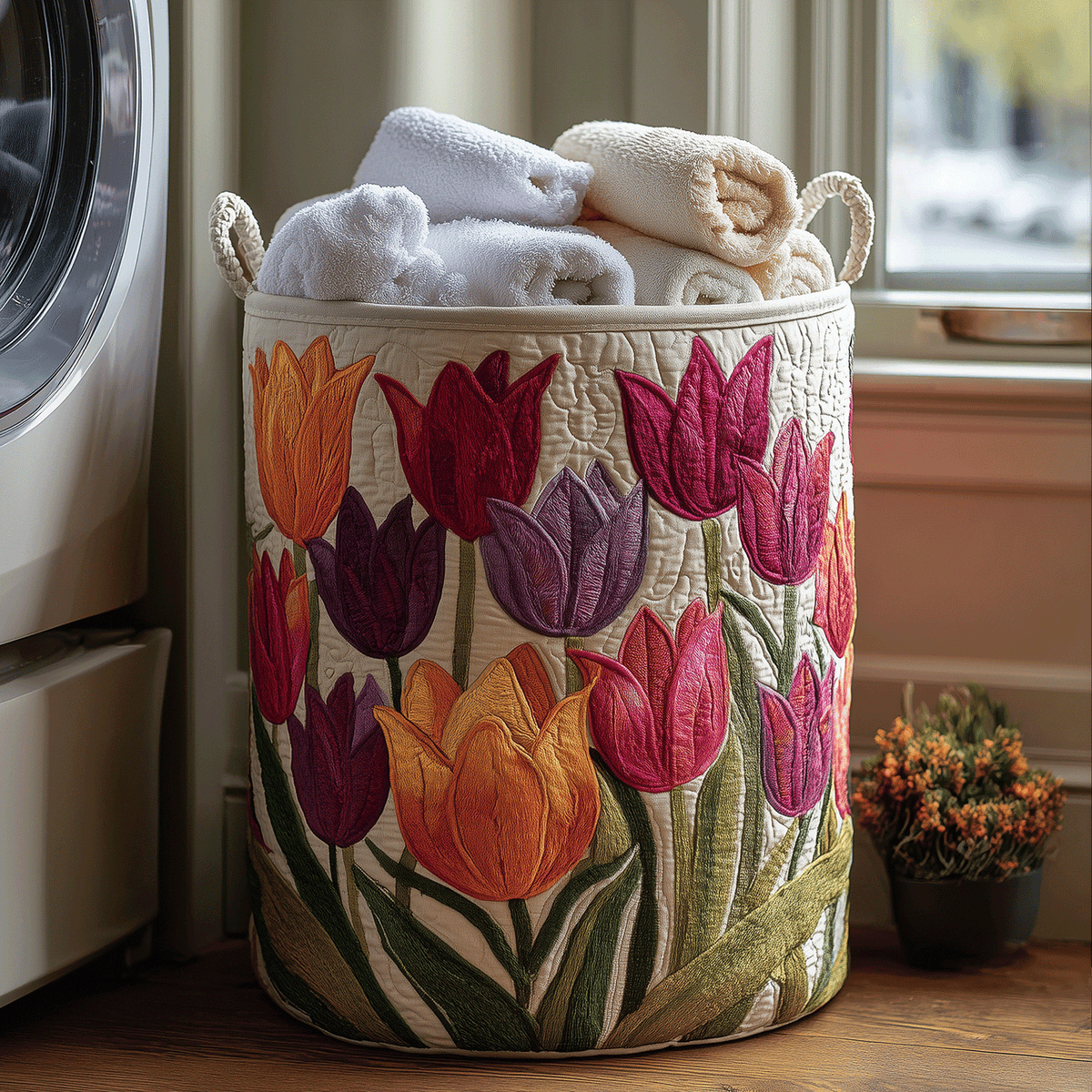 LILY | TULIP JOY HANDGEMAAKTE WASMAND