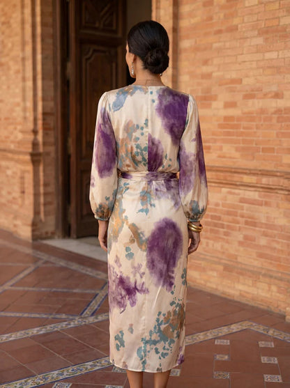Liora™ | Elegante Wikkel Jurk