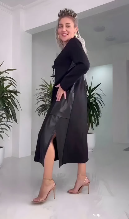 Narell™ | Chique minimalistische avondjurk