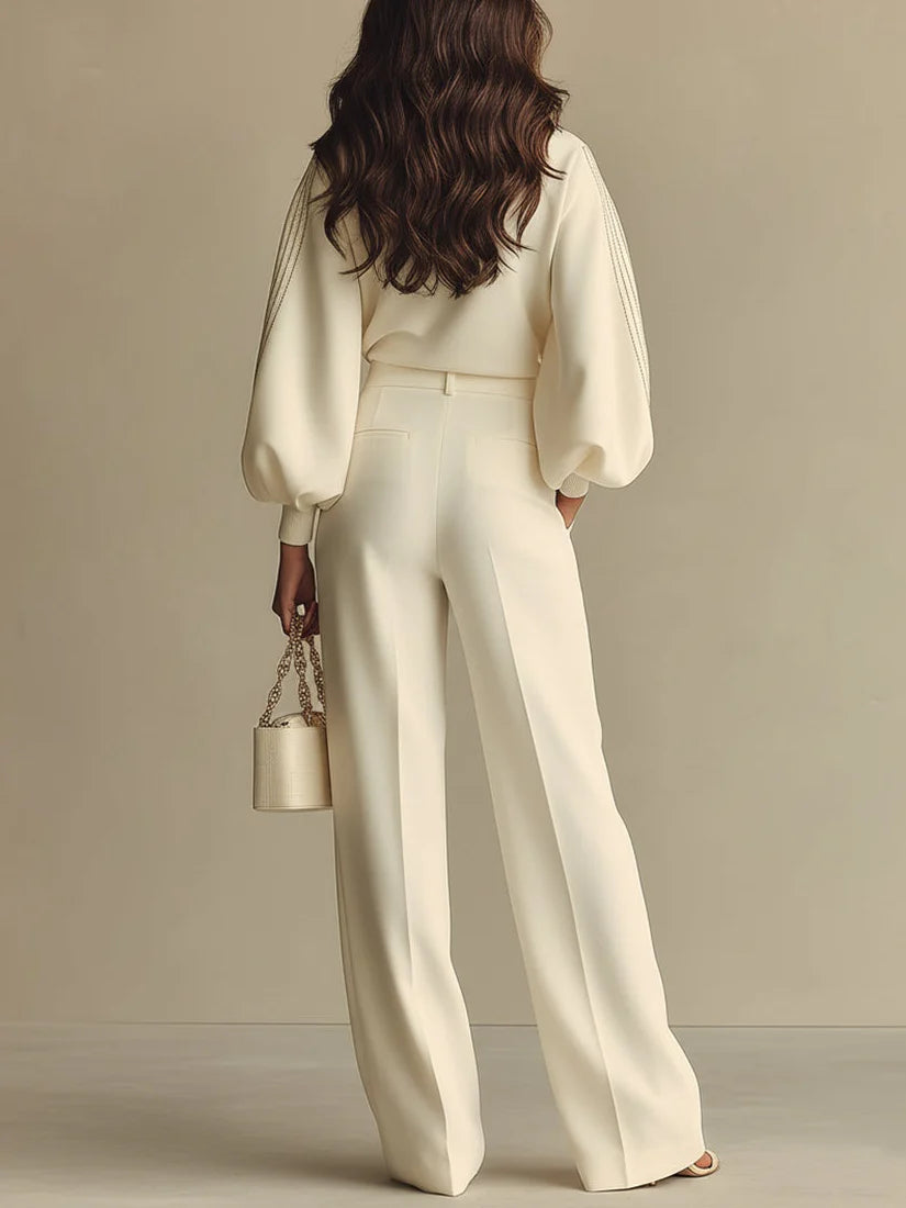 Elya™ | Chique Moderne Trui & Broek