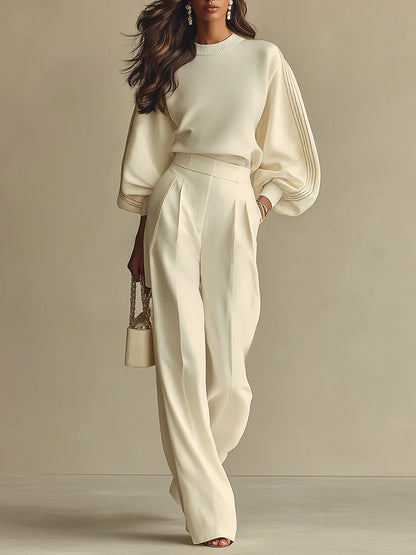 Elya™ | Chique Moderne Trui & Broek