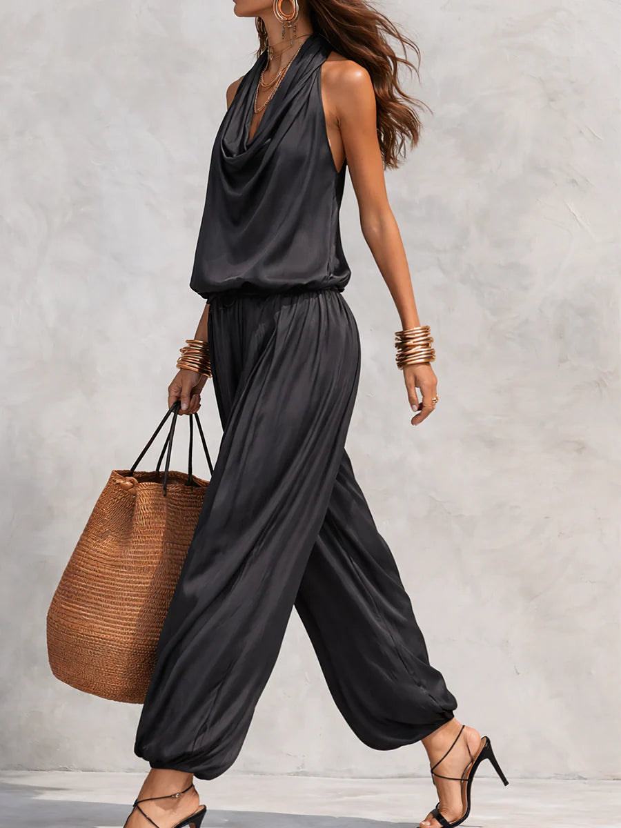 Yuna™ | Elegante Gedrapeerde Twee Delige Set