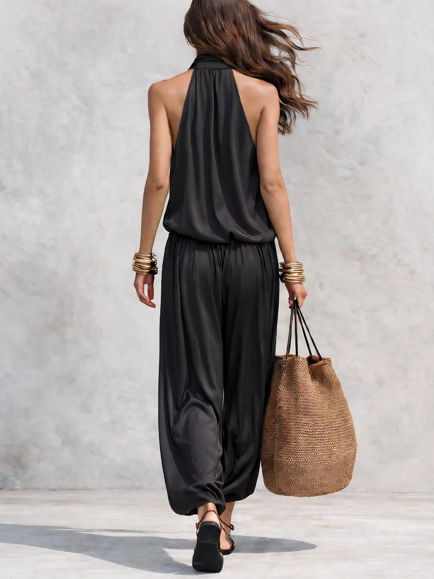 Yuna™ | Elegante Gedrapeerde Twee Delige Set