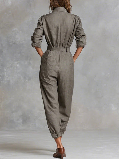 Livia™ | Moderne utility-stijl jumpsuit