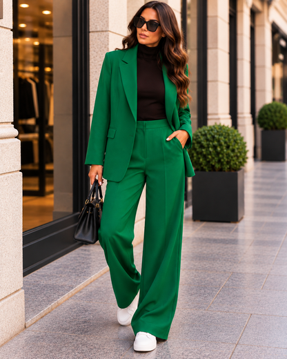Elva™ | Elegant Driedelig Damespak