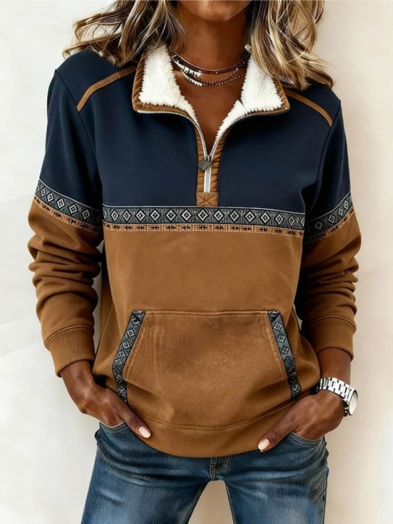 Maren™ | Comfortabele Trui met Fleece Kraag