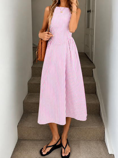 Denise™ | Elegante Buikcamouflerende Midi Jurk
