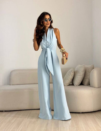 Femke | Jumpsuit met Brede Benen
