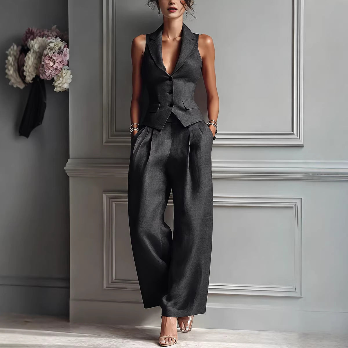 Aime™ | Elegante Vest Set