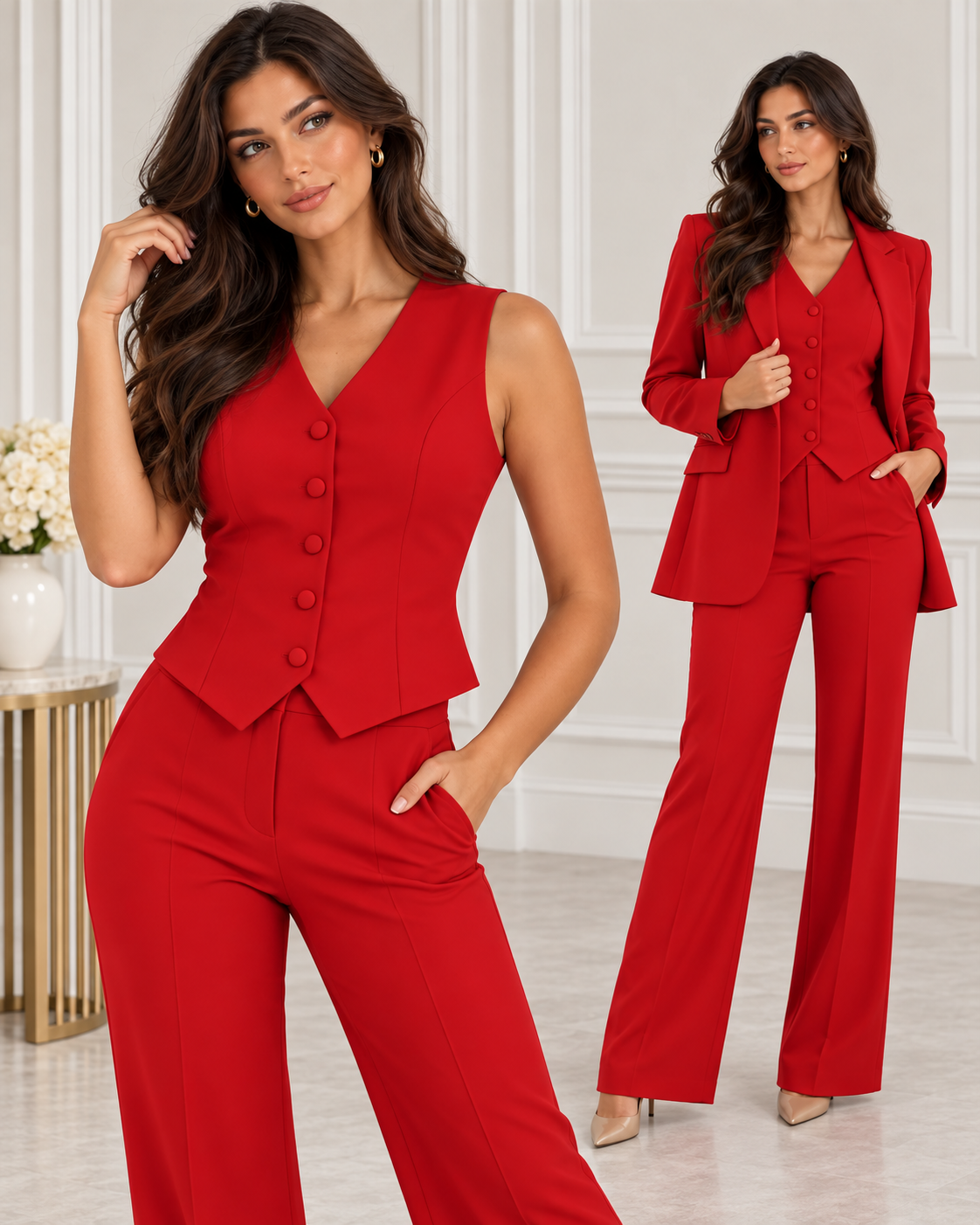 Mirae™ | Elegant Driedelig Pak