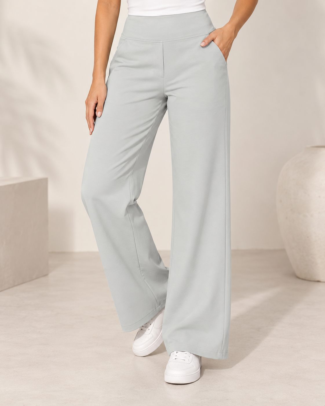 Lize™ | Comfortabele Stretchbroek Met Wijde Pijpen (1+1 GRATIS)