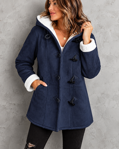 Nora™ | Comfortabele Jas met Capuchon en Zachte Voering