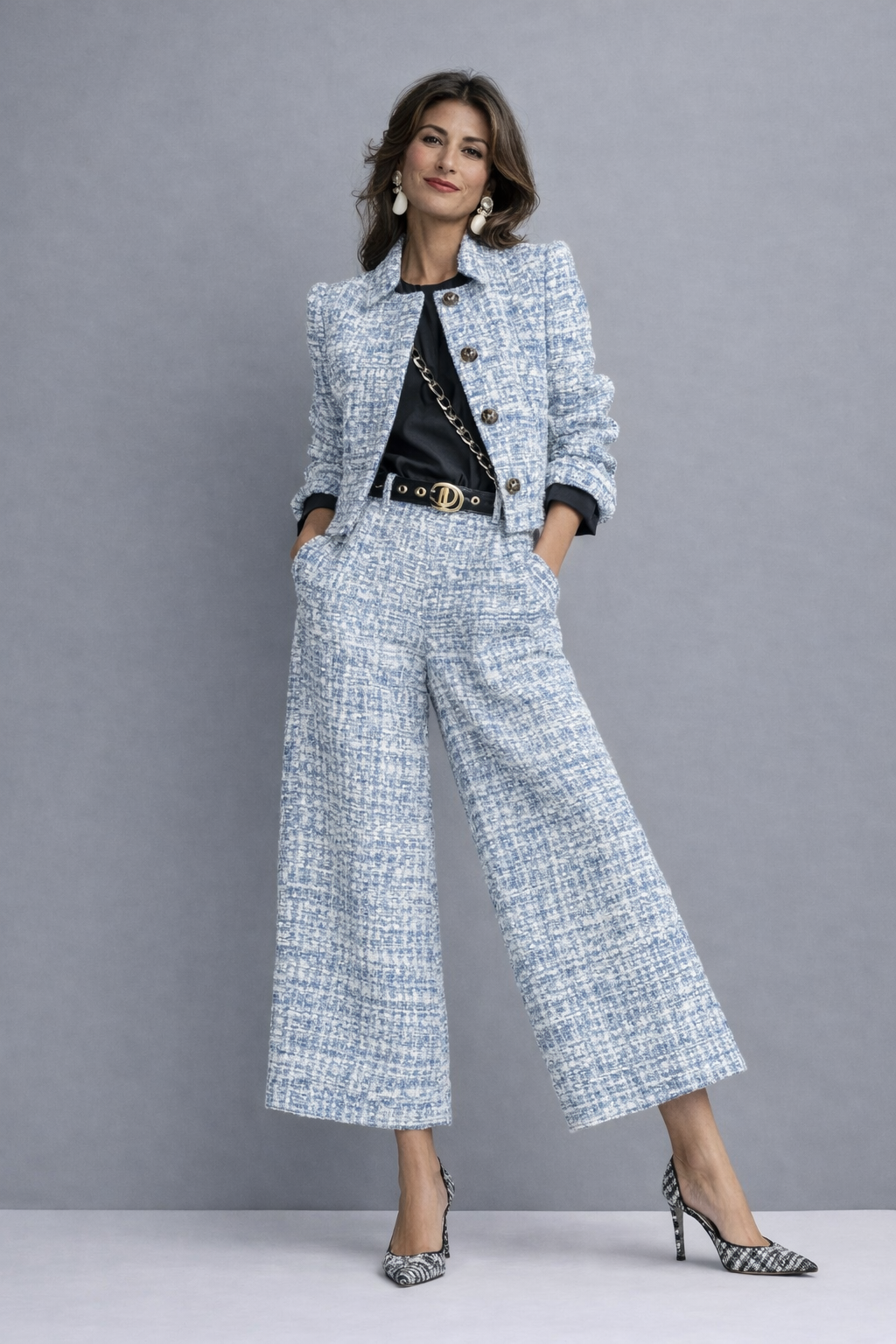 Zyra™ | Elegante Tweedelige Tweed Set 3