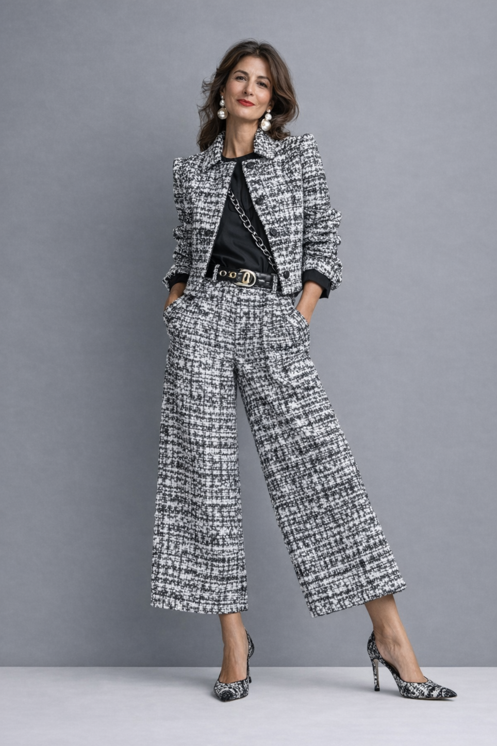 Zyra™ | Elegante Tweedelige Tweed Set 2