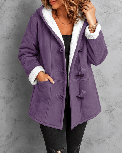 Nora™ | Comfortabele Jas met Capuchon en Zachte Voering