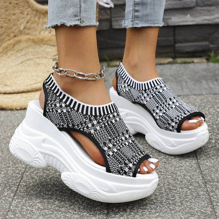 Pia™ | Comfortabele Orthopedische  Platform Sandalen