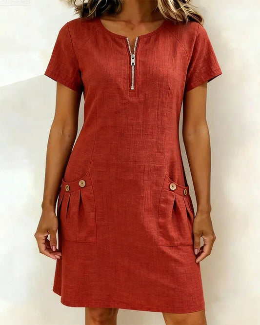Meya™ | Casual Oversized Top Met Print
