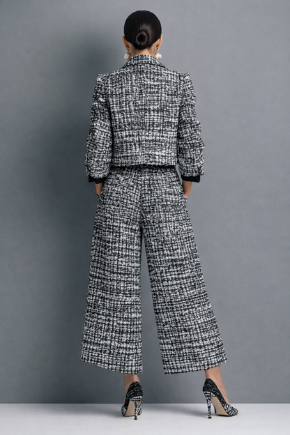Zyra™ | Elegante Tweedelige Tweed Set 5