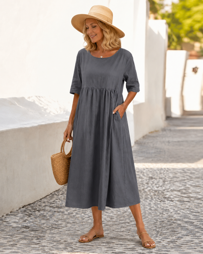Lina™ | Buikcamouflerende Comfort Jurk