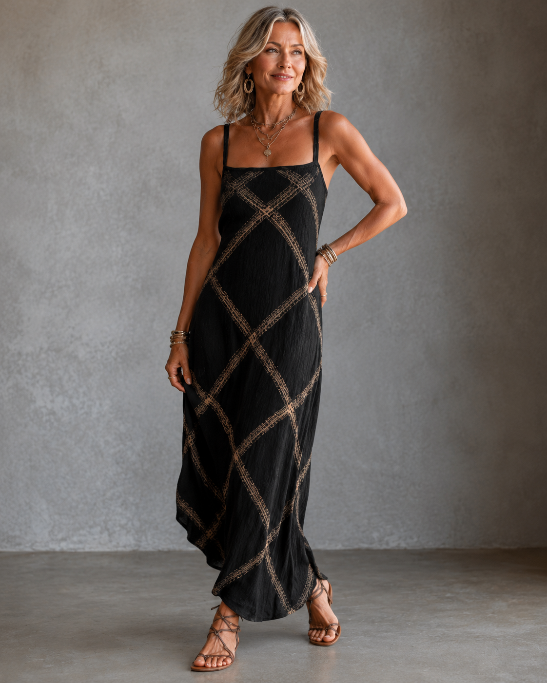 Cassia™ | Buikbedekkende Maxi Jurk