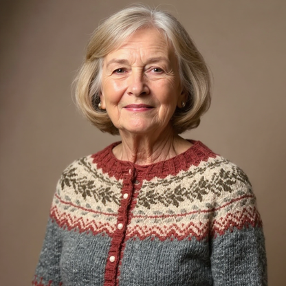 Jessica | Vintage Eiland-Cardigan