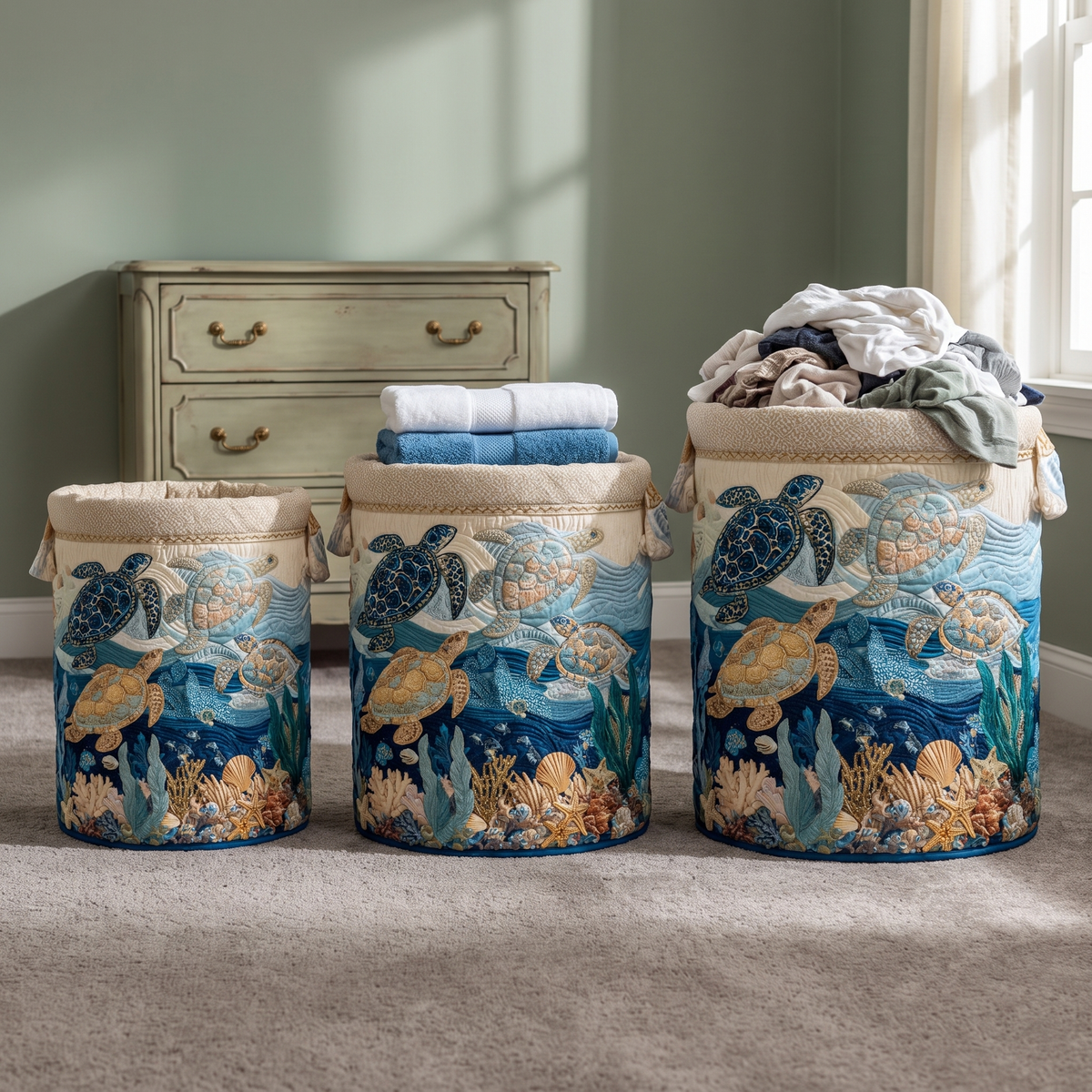 Koraal | Shell Shine Wasmand