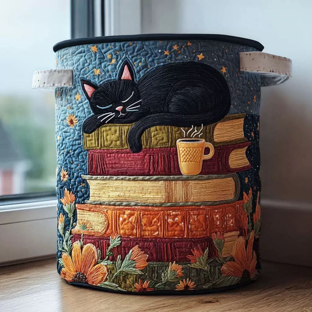 Bramble | Slaperige Kat Bibliotheek Wasmand