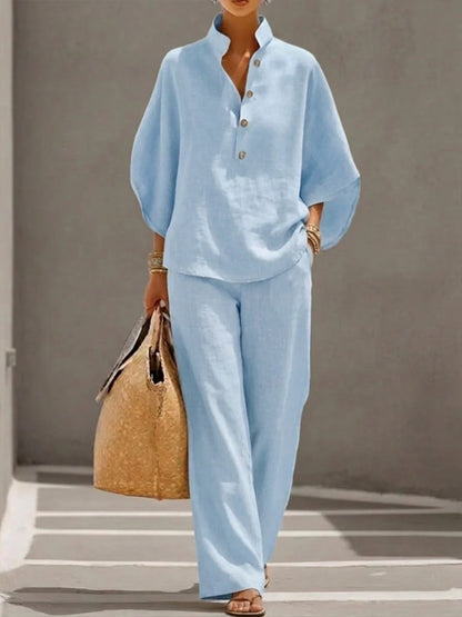 Elin™ | Elegante Relaxte Tweedelige Set