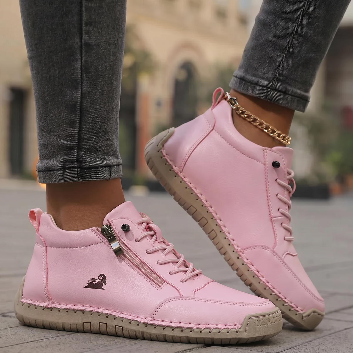 Elva™ | Comfortabele Orthopedische Sneakers met Rits 9