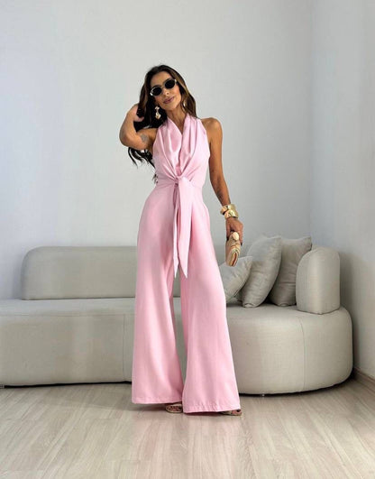 Femke | Jumpsuit met Brede Benen