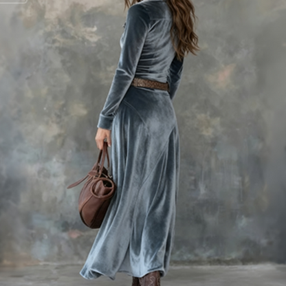 Vena™ | Moderne Flowy Maxi Jurk