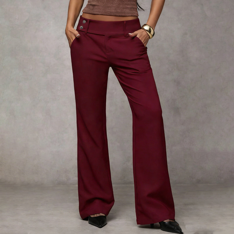 Sanne™ | Elegante Wijde Pijp Broek (copy)