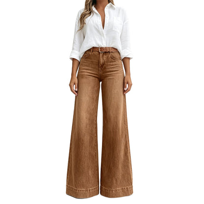Bea™ | Elegante Wijde Jeans