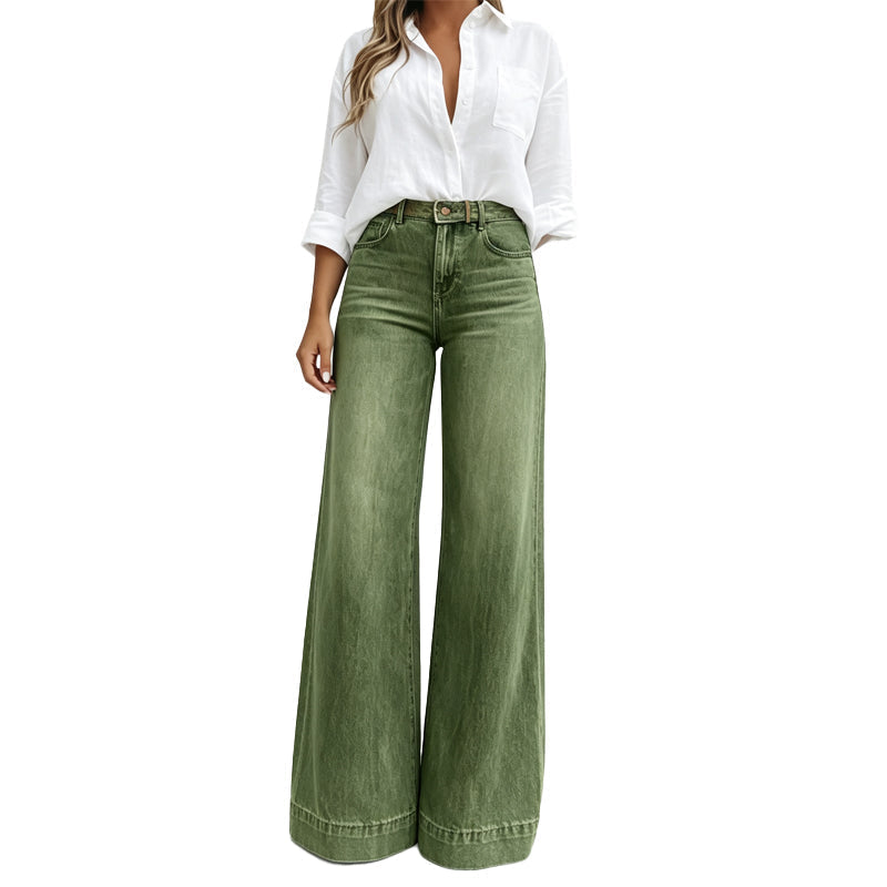 Bea™ | Elegante Wijde Jeans